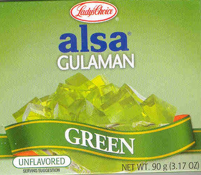 (image for) LADY'S CHOICE ALSA GULAMAN GREEN UNFLAVORED